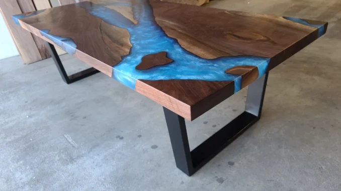 Epoxy Resin on Wood