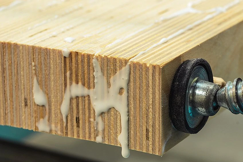 how to remove wood glue