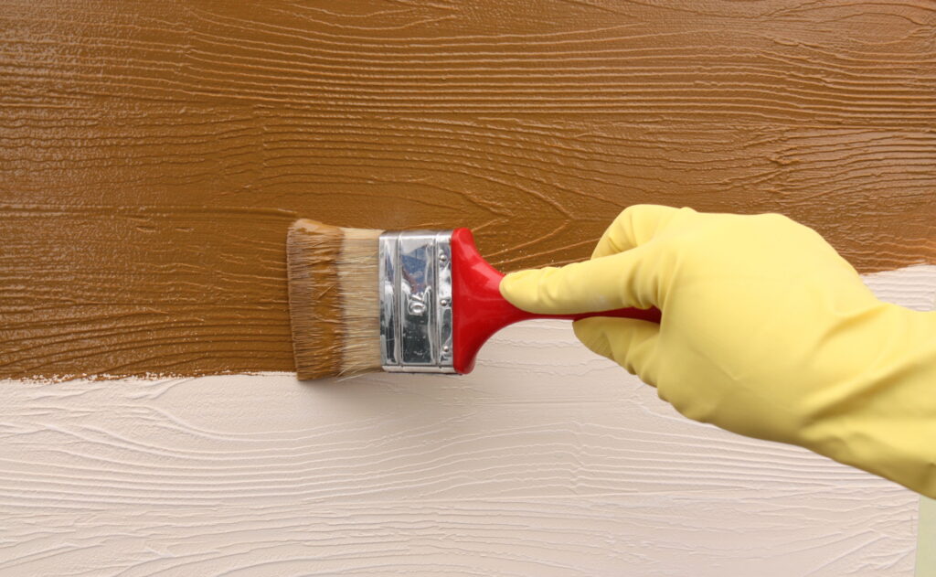 how to paint plywood