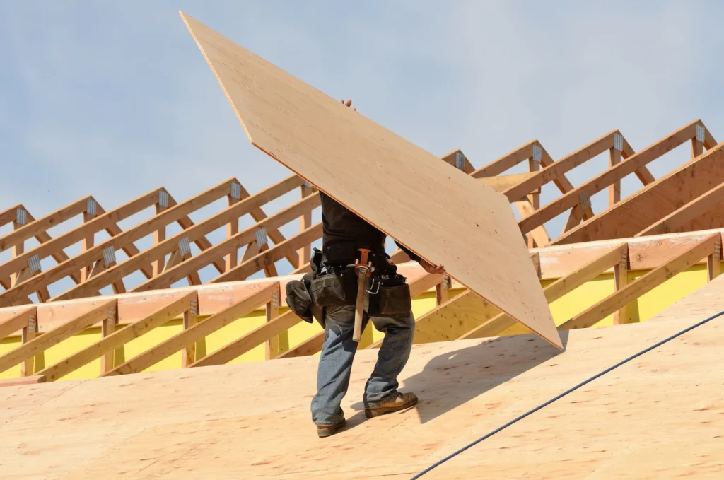 what thickness plywood for roof